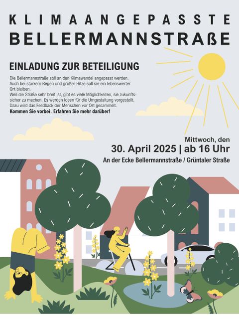 Beteiligungsveranstaltung 2025 - Plakat Einladung