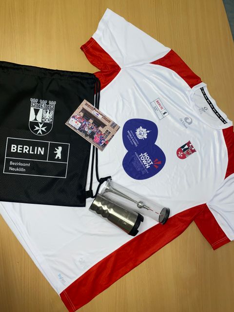Gastgeschenke für die kuwaitischen Athlet:innen zur Erinnerung an diese unvergesslichen Tage