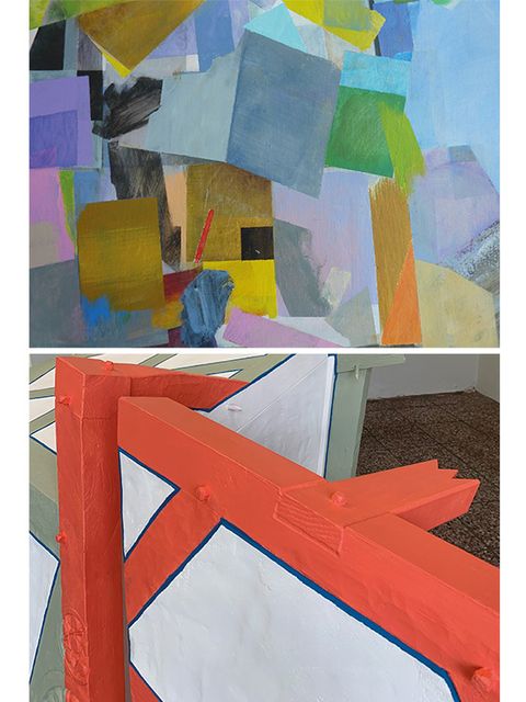 Postkarte zur Ausstellung: Joachim Seifert/Marten Schech | »Blind Date«