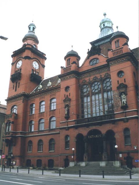 Das Rathaus Pankow
