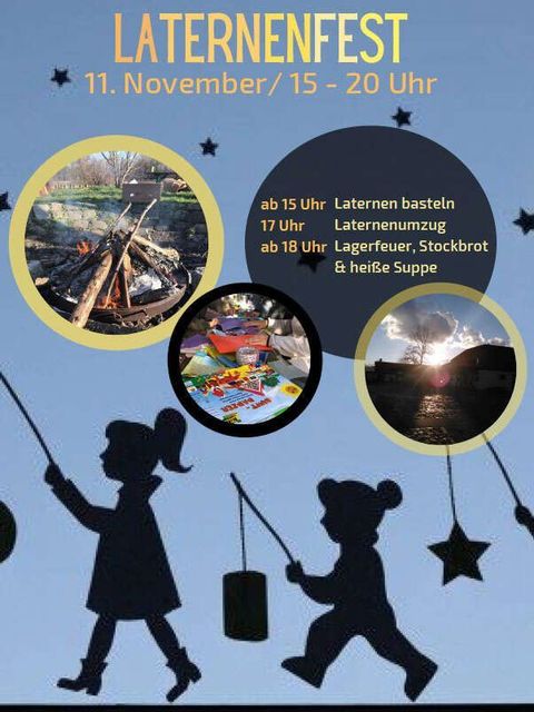 Laternenfest am 11. November (Bild: Alte Fasanerie)