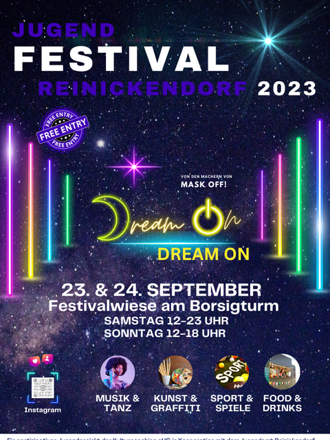 Poster Jugend Festival Reinickendorf (Bild: BA Reinickendorf)