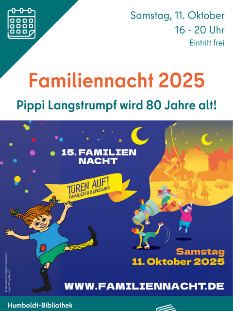 Familiennacht 2025 (Bild: Stadtbibliothek Reinickendorf)