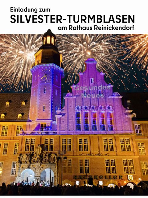 Willkommen zum musikalischen Jahresausklang am Rathaus Reinickendorf! (Bild: BA Rdf)