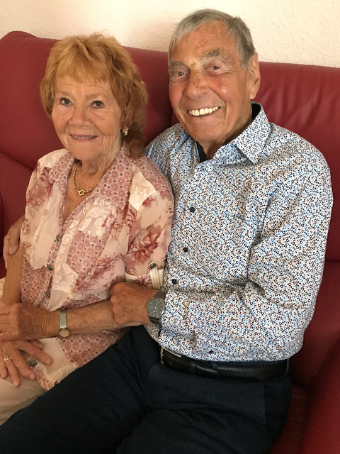 Große Freude bei der Diamanthochzeit von Karin und Horst Hinkelmann.