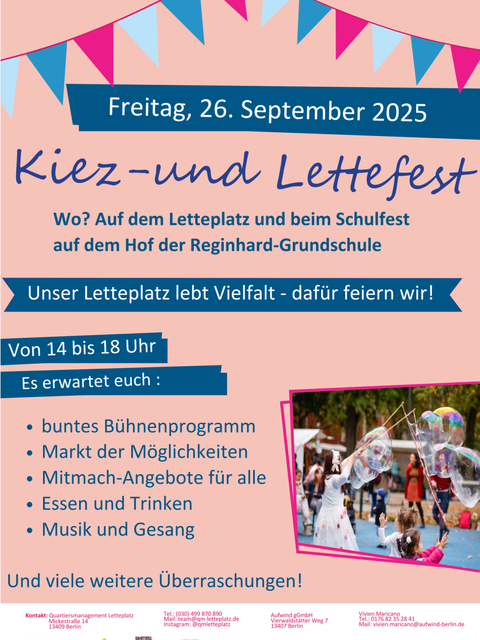 Lettefest-Plakat