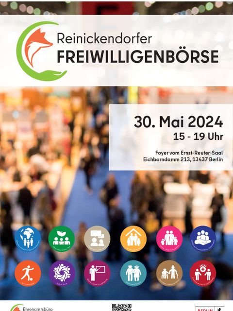 1. Reinickendorfer Freiwilligenbörse am 30.05.2024