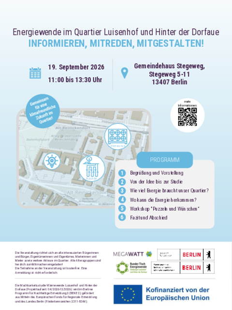 Wärmewende im Quartier Luisenhof/Hinter der Dorfaue