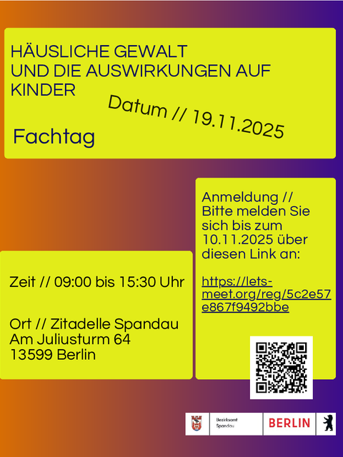 Fachtag 19.11.2025 - häusliche Gewalt und die Auswirkungen auf Kinder