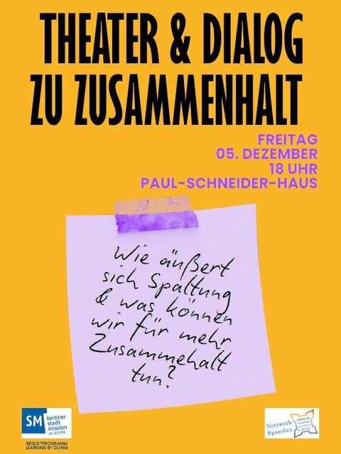 Flyer Theateraufführung NDTRuVS