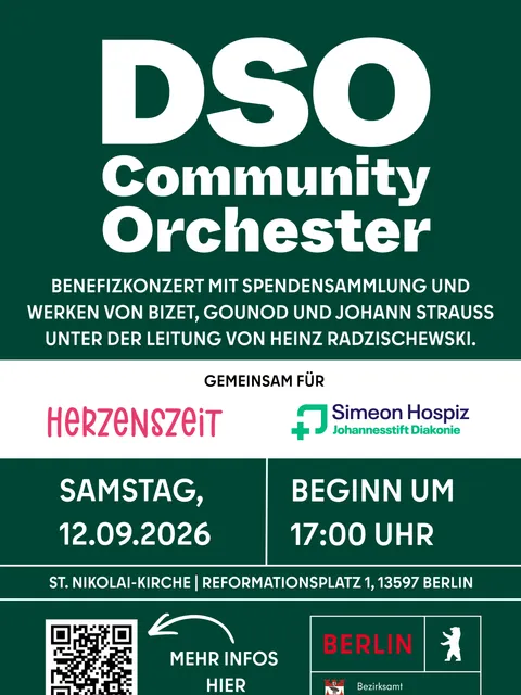 DSO Community Orchester - Plakat