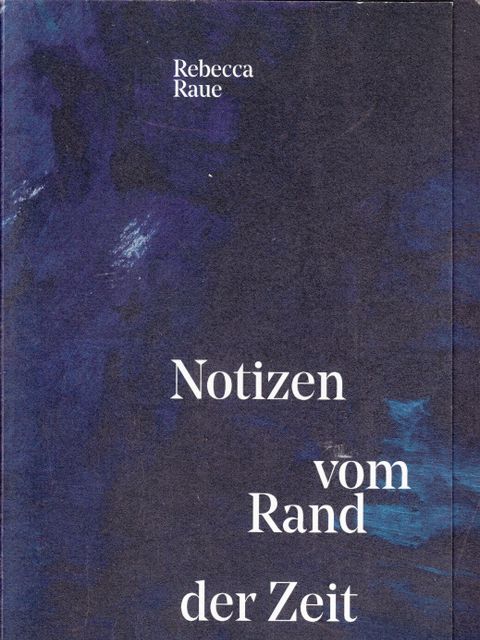 Cover Kunstkatalog 2019 Rebecca Raue
