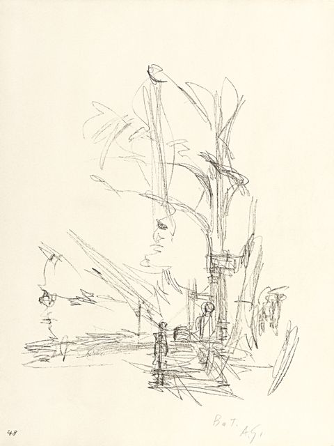 Giacometti: Boulevard Montparnasse