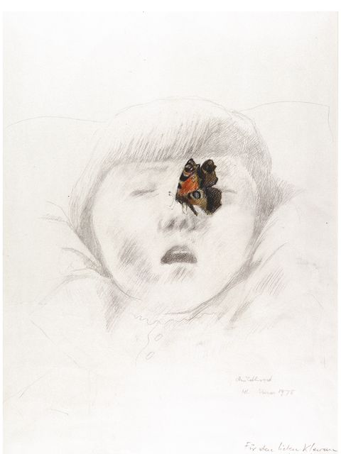 Maria Lassnig Childhood