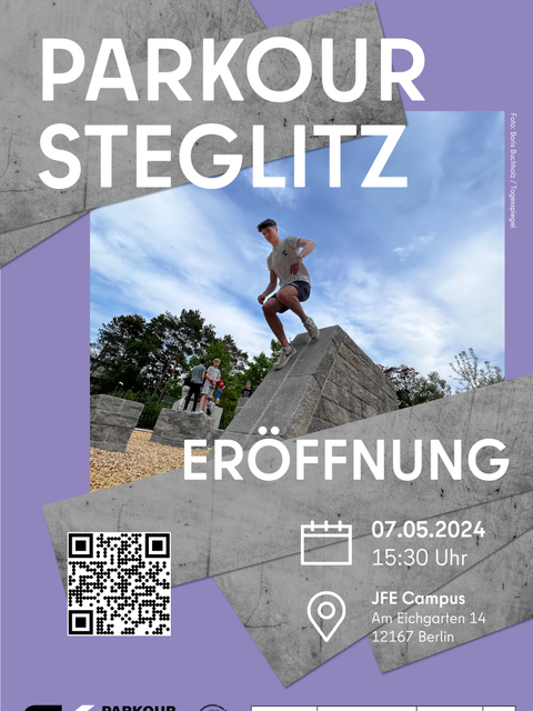 Flyer Eröffnung Parkour Campus