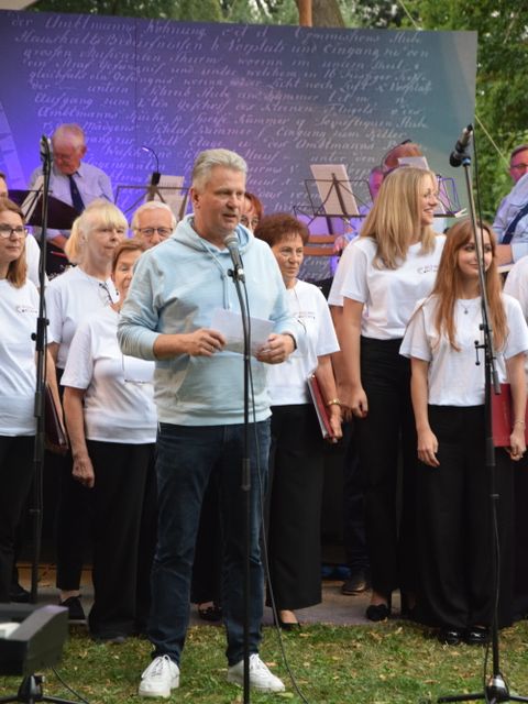 Lüchower Stadtfest August 2026: Bürgermeister Torsten Petersen bei der Begrüßung