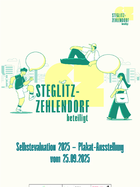 Plakat Ausstellung Selbstevaluation