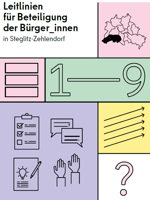 Titelblatt der Leitlinien für Beteiligung der Bürger_innen