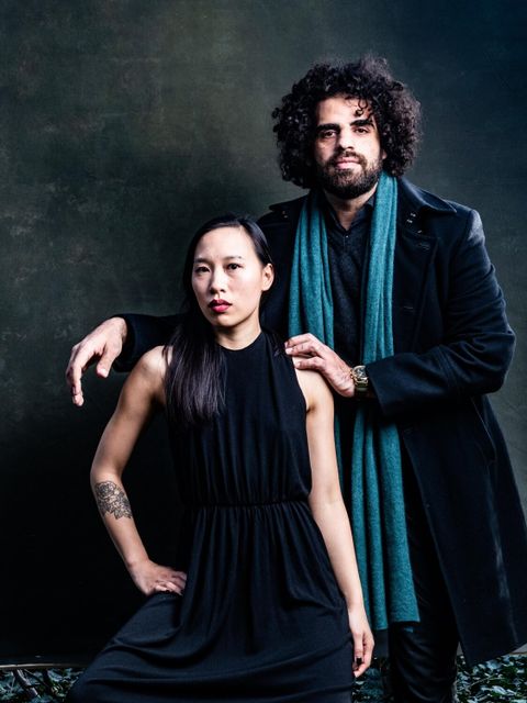 Vanessa Vu und Ahmad Katlesh (Bild: Harald Keller)