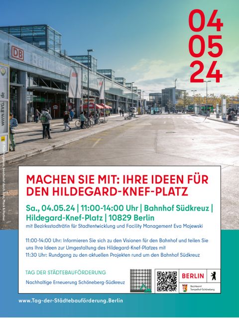 Veranstaltung am Bahnhof Südkreuz