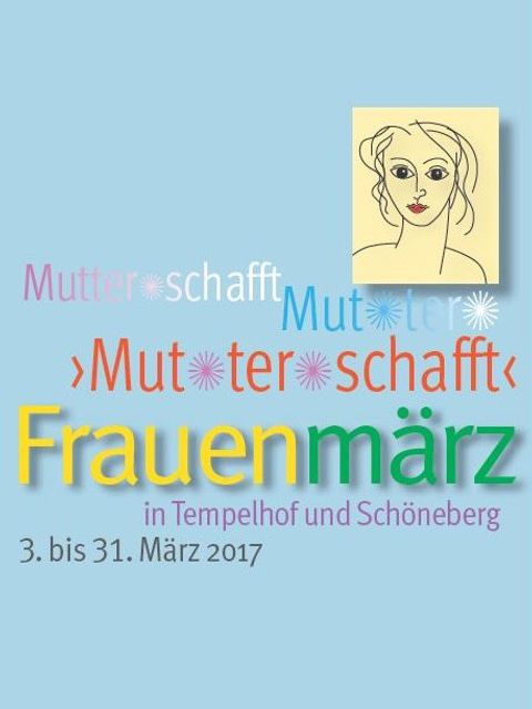 Flyer zum Programm des Frauenmärz´ 2017