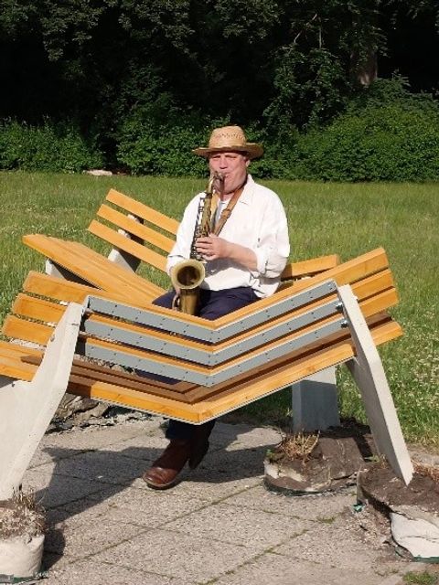 Eröffnung der Temporären Kunst mit dem Musiker Tobias Delius