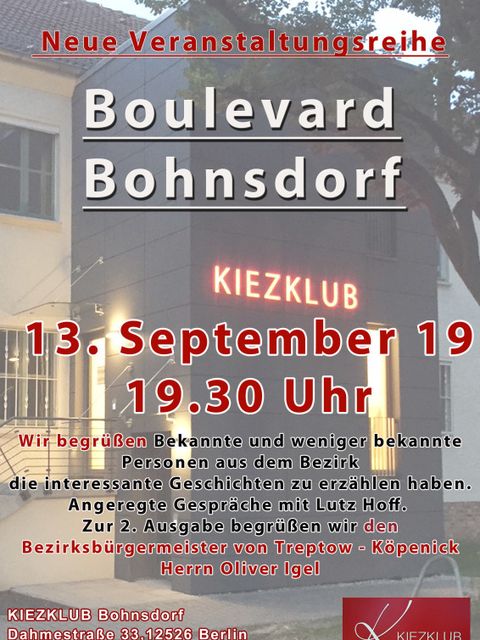 (Bild: KIEZKLUB Bohnsdorf)