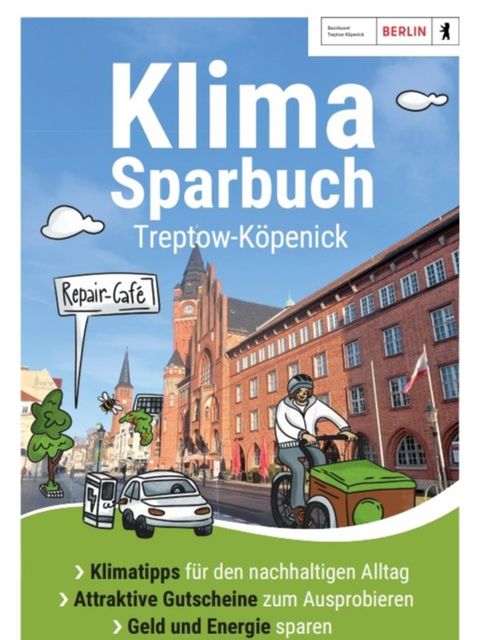 Cover KlimaSparbuch Treptow-Köpenick
