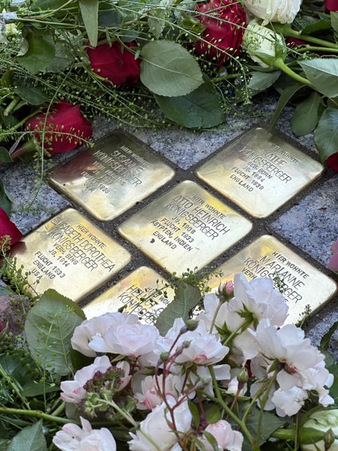 Stolpersteine Familie Königsberger