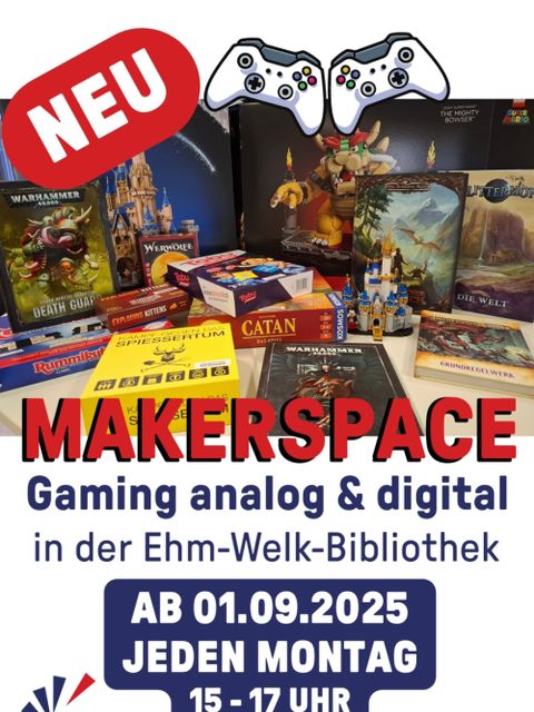 Werbeplakat für den Makerspace
