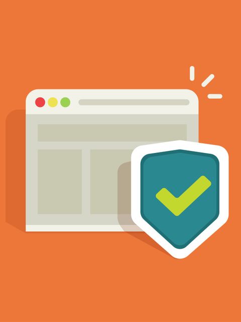 Internet-Sicherheit-Schutz-Symbol