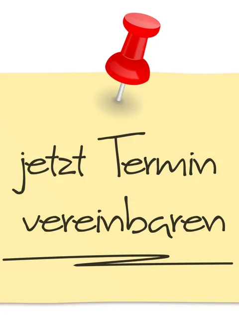 Notizzettel Termin vereinbaren