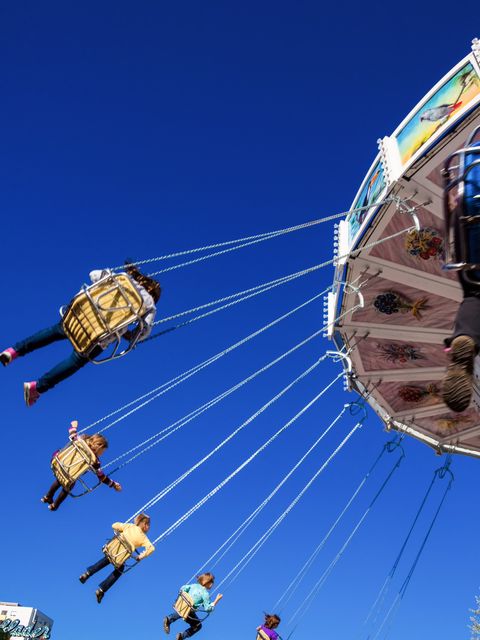 Karussell auf einem Volksfest