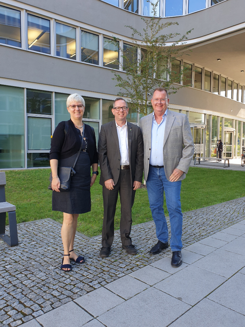 Claudia Lemke, Oliver Igel, Thomas Hutchison