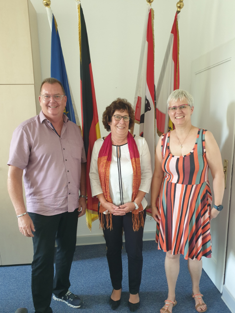Foto von Bezirksbürgermeisterin Frau Maren Schellenberg