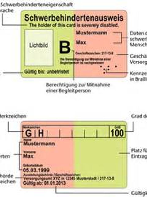 Schwerbehindertenausweis