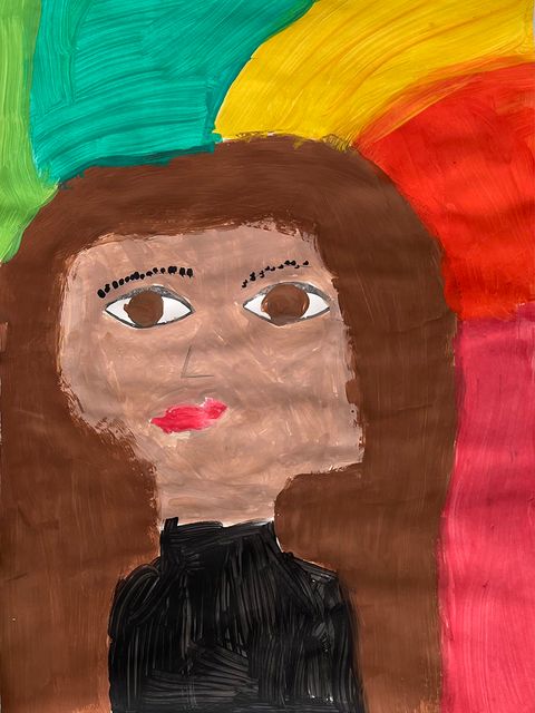 Kinderkunstatelier, Kinderzeichnung: Chiara