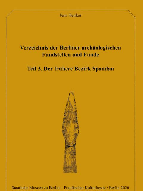 Archäologische Fundstellen Spandau (Bild: Landesdenkmalamt Berlin; Staatliche Museen zu Berlin)