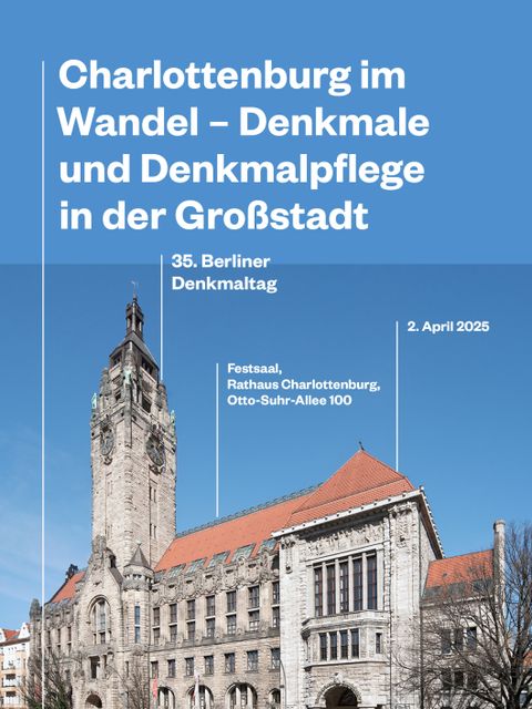 Plakat Berliner Denkmaltag 2025