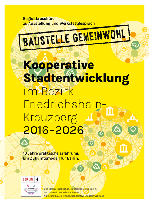 Cover der Baustelle Gemeinwohl Broschüre
