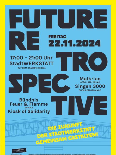 FutureRetroSpectiv Plakat