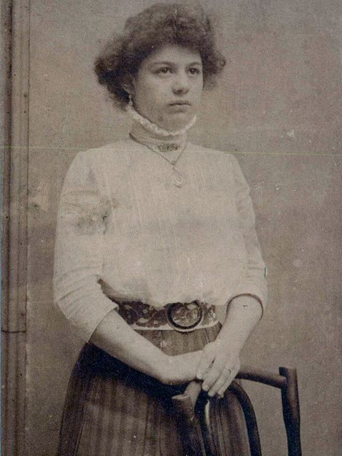 Maria Rosa Luigia „Gigia“ Bacigalupo, um 1907