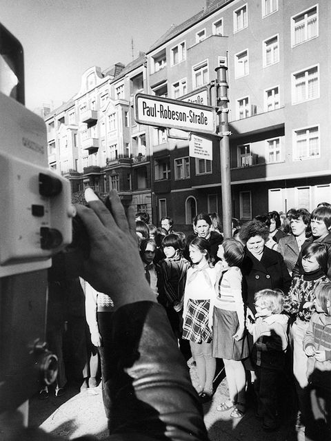 Umbenennung der Stolpische Straße in Paul-Robeson-Straße, 1978