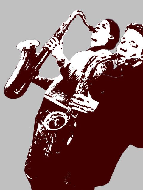 Saxophonspieler