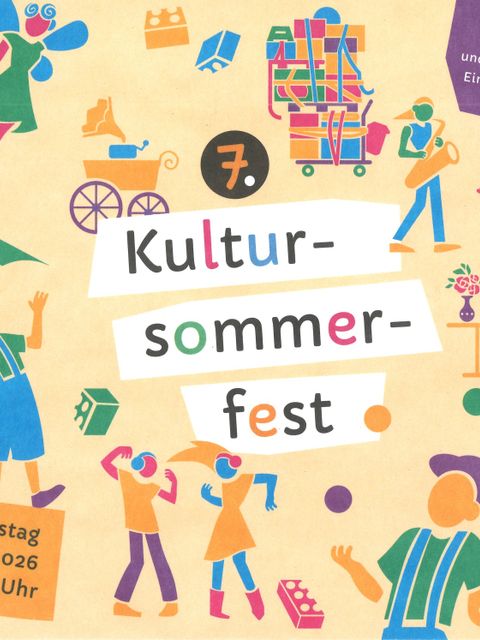 Einladungsflyer Kultursommerfest