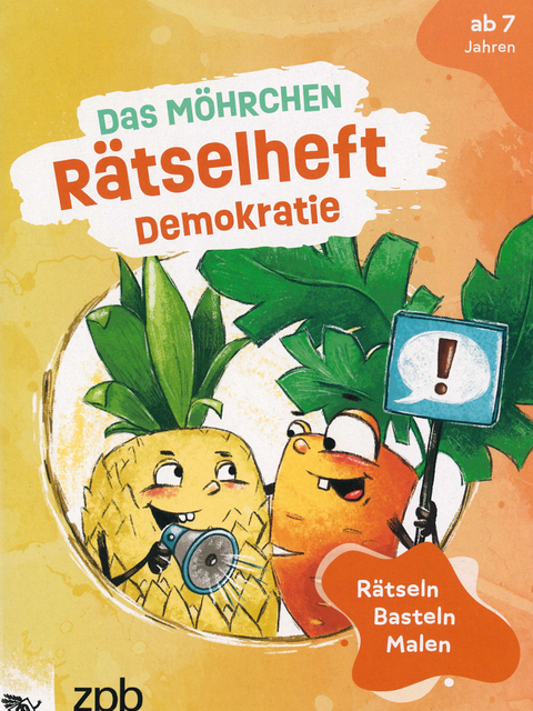 Cover Das Möhrchen Rätselheft Demokratie