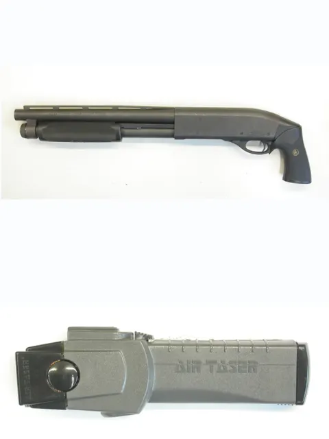 Pumpgun und Airtaser
