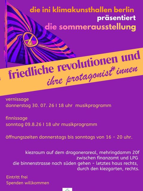 Sommerakademie 2025 Initiative Klimakunsthallen Berlin