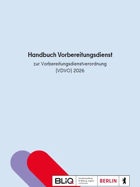 Cover Handbuch Vorbereitungsdienst