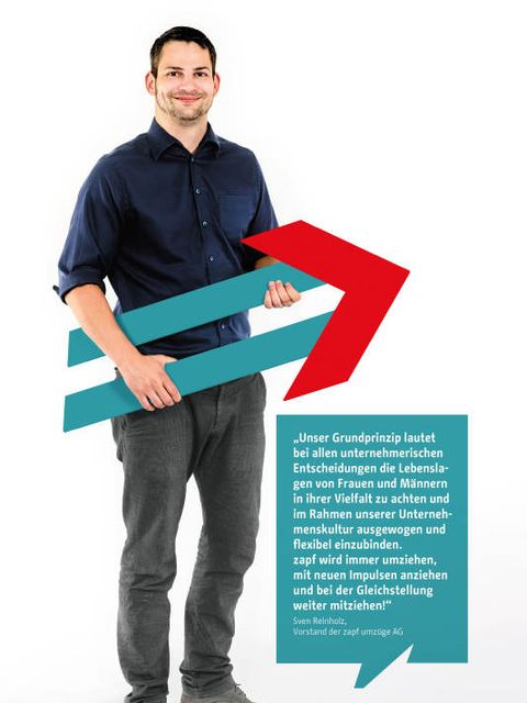 Botschafter Sven Reinholz, zapf umzüge AG